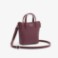 Εικόνα της Γυναικεία L.12.12 Petit Piqué Coated Canvas Mini Tote Τσάντα με Φερμουάρ