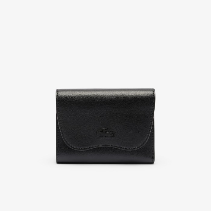 Εικόνα της Γυναικείο Lora Zipped Leather Billfold Πορτοφόλι