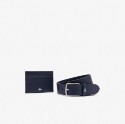 Ανδρικό Gift Set με Δερμάτινη Ζώνη και Card Holder