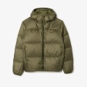 Ανδρικό Water-Repellent Hooded Κοντό Puffed Jacket