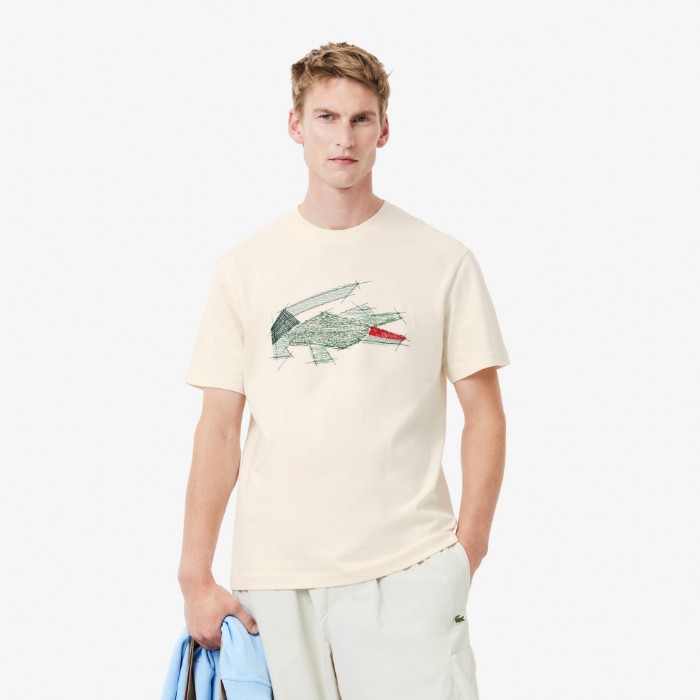 Εικόνα της Ανδρικό Heavy Cotton Crocodile Graphic T-shirt