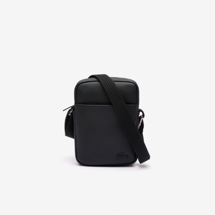 Εικόνα της Ανδρική Classic Pique Effect Vertical Τσάντα Satchel