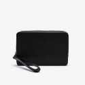 Ανδρικό Chantaco Piqué Δερμάτινο Zipped Pouch