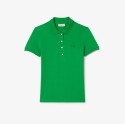 Γυναικεία Stretch Cotton Piqué Polo Μπλούζα Slim Fit