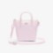 Γυναικεία L.12.12 Petit Piqué Coated Canvas Mini Tote Τσάντα με Φερμουάρ-3NF2609PO|LGQ49