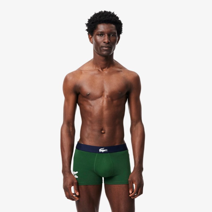 Εικόνα της Ανδρικά 3-Pack Stretch Cotton Trunks