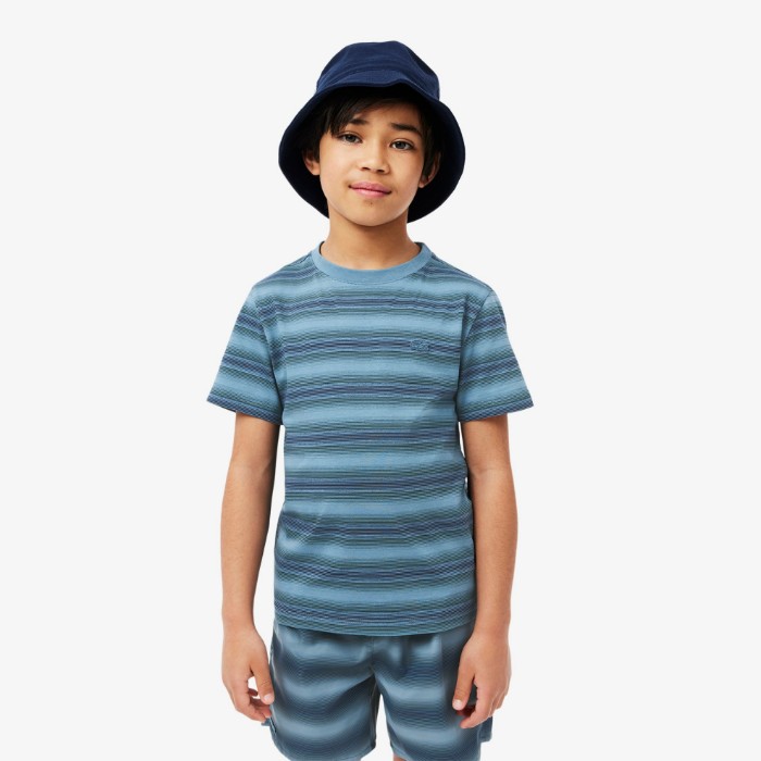 Εικόνα της Παιδικό Ριγέ Cotton T-shirt