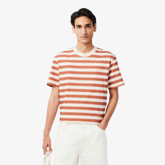 Εικόνα της Ανδρικό Ριγέ Jersey T-shirt