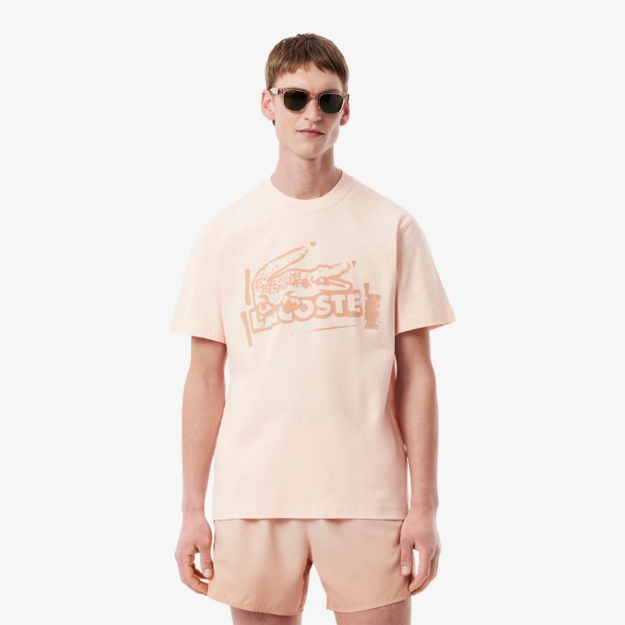 Εικόνα της Ανδρικό Printed Cotton Jersey T-shirt