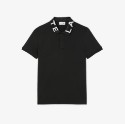 Ανδρική Jacquard Branded Polo Μπλούζα Slim Fit 