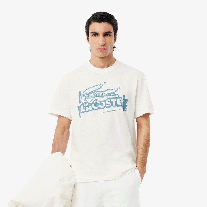 Εικόνα της Ανδρικό Printed Cotton Jersey T-shirt