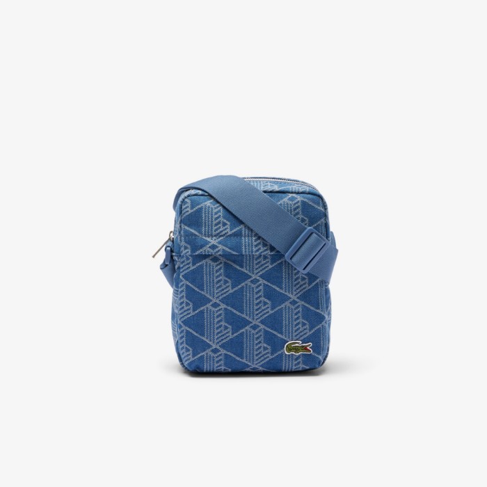 Εικόνα της Unisex Neocroc Jacquard Motif Vertical Τσάντα Satchel