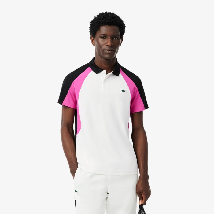 Εικόνα της Ανδρική Colour-Block Printed Tennis Polo Μπλούζα