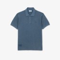 Ανδρική L.12.12 Wash Effect Polo Μπλούζα Classic Fit 