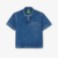 Εικόνα της Γυναικεία Oversized Denim Polo Μπλούζα
