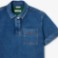 Εικόνα της Γυναικεία Oversized Denim Polo Μπλούζα