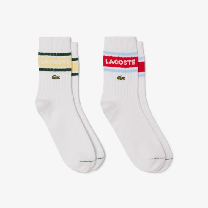 Εικόνα της Unisex 2-Pack Ribbed Cotton Κάλτσες
