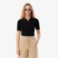 Εικόνα της Γυναικεία 3D Ribbed Knit Polo Μπλούζα