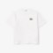 Unisex Heavy Cotton Badge T-Shirt Loose Fit-3TH2745|L001