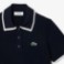 Εικόνα της Γυναικεία Κοντομάνικη Polo Collar Golf Πλεκτή Μπλούζα