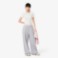 Εικόνα της Γυναικειο Wide Leg Pleated Crocodile Παντελόνι Φόρμας