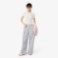 Εικόνα της Γυναικειο Wide Leg Pleated Crocodile Παντελόνι Φόρμας