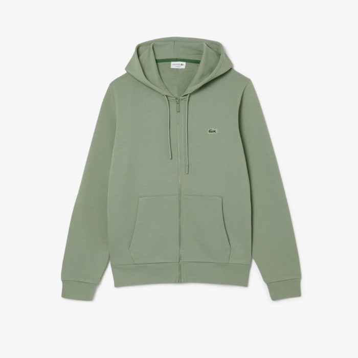 Εικόνα της Ανδρικό Zip-Up Fleece Φούτερ Classic Fit 
