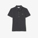 Γυναικεία Stretch Cotton Piqué Polo Μπλούζα Slim Fit