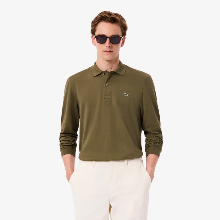 Εικόνα της Original L.12.12 Μακρυμάνικη Polo Μπλούζα