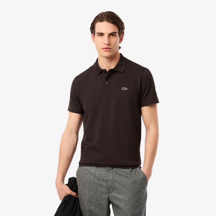 Εικόνα της Ανδρική Cotton Blend Polo Μπλούζα Regular Fit 