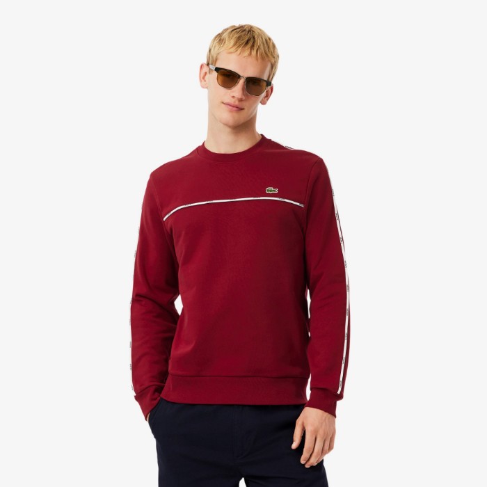 Εικόνα της Ανδρικό Logo Trim Fleece Φούτερ