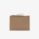 Εικόνα της Unisex Anna Coated Piqué Canvas Clutch με Φερμουάρ