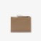 Εικόνα της Unisex Anna Coated Piqué Canvas Clutch με Φερμουάρ