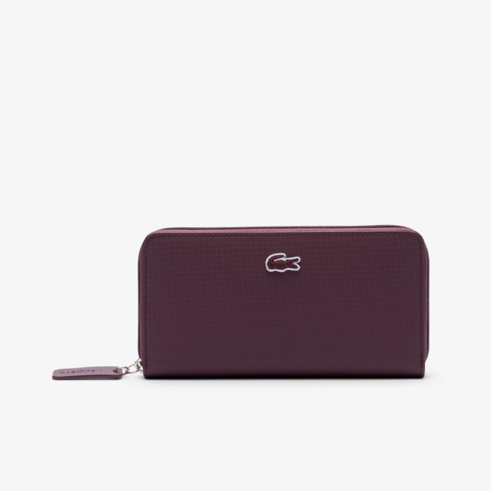 Εικόνα της Γυναικείο Large L.12.12 Concept Zipped Billfold Πορτοφόλι