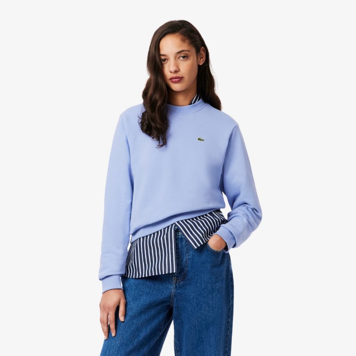 Εικόνα της Γυναικείο Relaxed Fit Fleece Crew Neck Φούτερ 