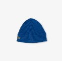 Unisex Lacoste Ribbed Μάλλινος Σκούφος
