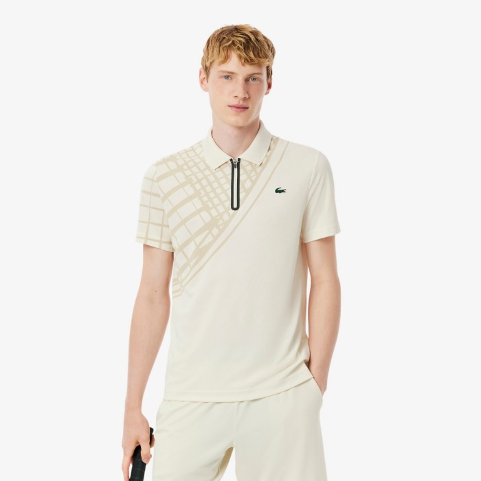 Εικόνα της Ανδρική Ultra Dry Printed Tennis Polo Μπλούζα Slim Fit 