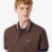 Εικόνα της Ανδρική Contrast Collar Monogram Motif Polo Μπλούζα Classic Fit