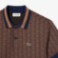 Εικόνα της Ανδρική Contrast Collar Monogram Motif Polo Μπλούζα Classic Fit