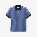 Γυναικείο Monogram Jacquard Polo Μπλούζα Slim Fit 