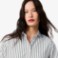 Εικόνα της Γυναικείο Oversized Cotton Poplin Πουκάμισο