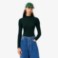 Εικόνα της Γυναικείο High Neck Ribbed Knit Merino Wool Πουλόβερ