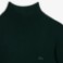 Εικόνα της Γυναικείο High Neck Ribbed Knit Merino Wool Πουλόβερ