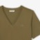 Εικόνα της Γυναικείο Soft Cotton Jersey V Neck T-shirt Relaxed Fit