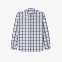 Ανδρικό Poplin Καρό Πουκάμισο Regular Fit 