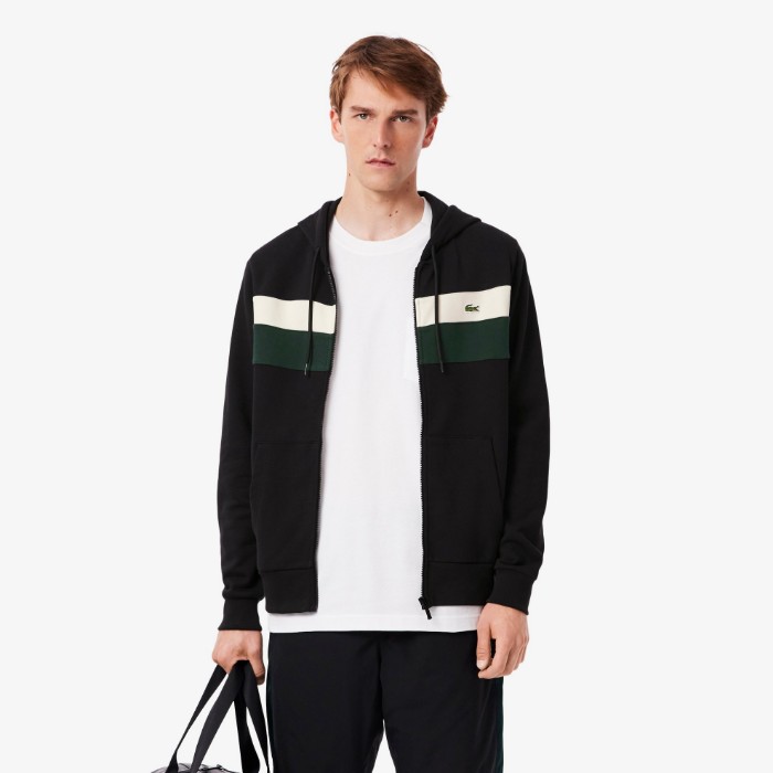 Εικόνα της Ανδρικό Zip-Up Colorblock Hoodie Φούτερ
