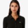 Εικόνα της Γυναικεία L.12.D Ribbed Cotton Polo Μπλούζα Slim Fit
