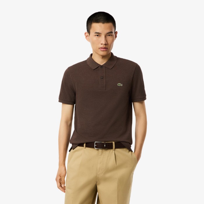 Εικόνα της Ανδρική Polo Μπλούζα Petit Pique Slim Fit