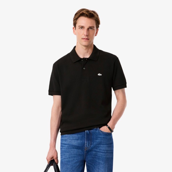 Εικόνα της Ανδρική Diamante Crocodile Pique Polo Μπλούζα Classic Fit 