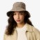 Εικόνα της Γυναικείο Plaid Cotton Poplin Bucket Καπέλο